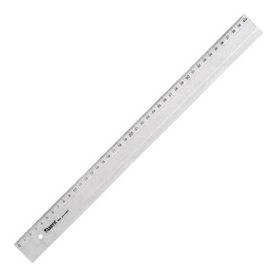 Лінійка Axent plastic, 40cm, clear (7340-А) - зображення 1