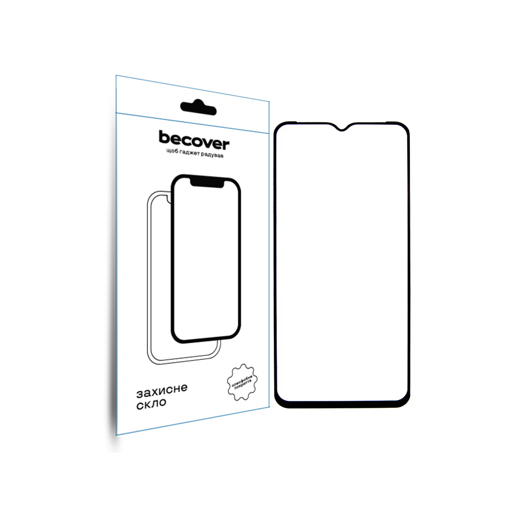 Скло захисне BeCover Ulefone Armor 12s Black (712129) - зображення 1