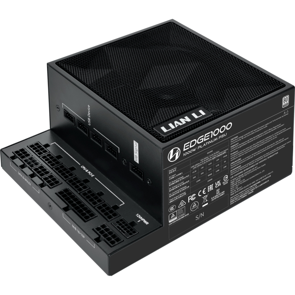 Блок живлення Lian Li 1000W EDGE1000 (G9P.EG1000.BE00.EU) - зображення 1