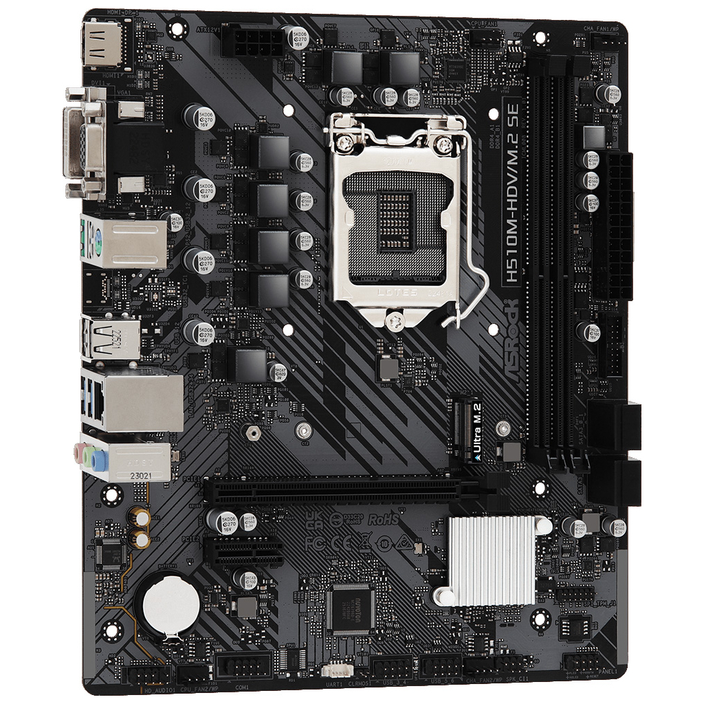 Материнська плата ASRock H510M-HDV/M.2 SE - зображення 4