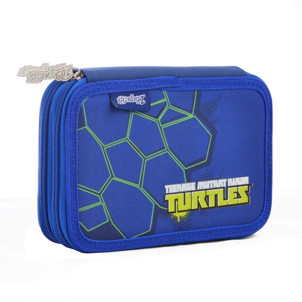 Пенал 1 вересня Turtles твердий подвійний (531758) - зображення 3