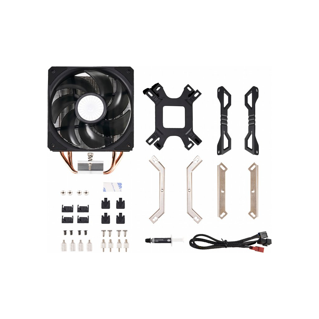 Кулер до процесора CoolerMaster Hyper 212 EVO V2 with LGA1700 (RR-2V2E-18PK-R2) - зображення 6