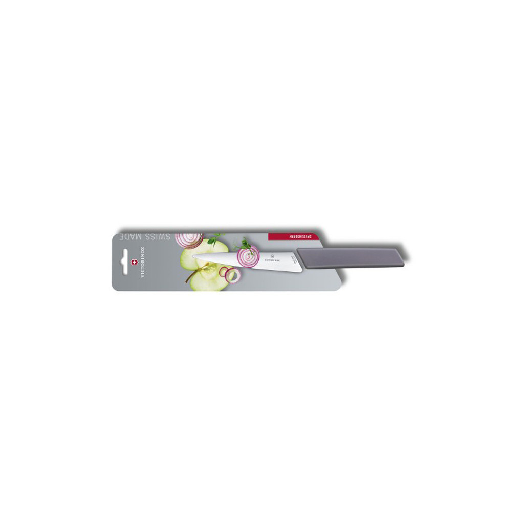 Кухонний ніж Victorinox Swiss Modern 15 см Grey (6.9016.1521B) - зображення 4