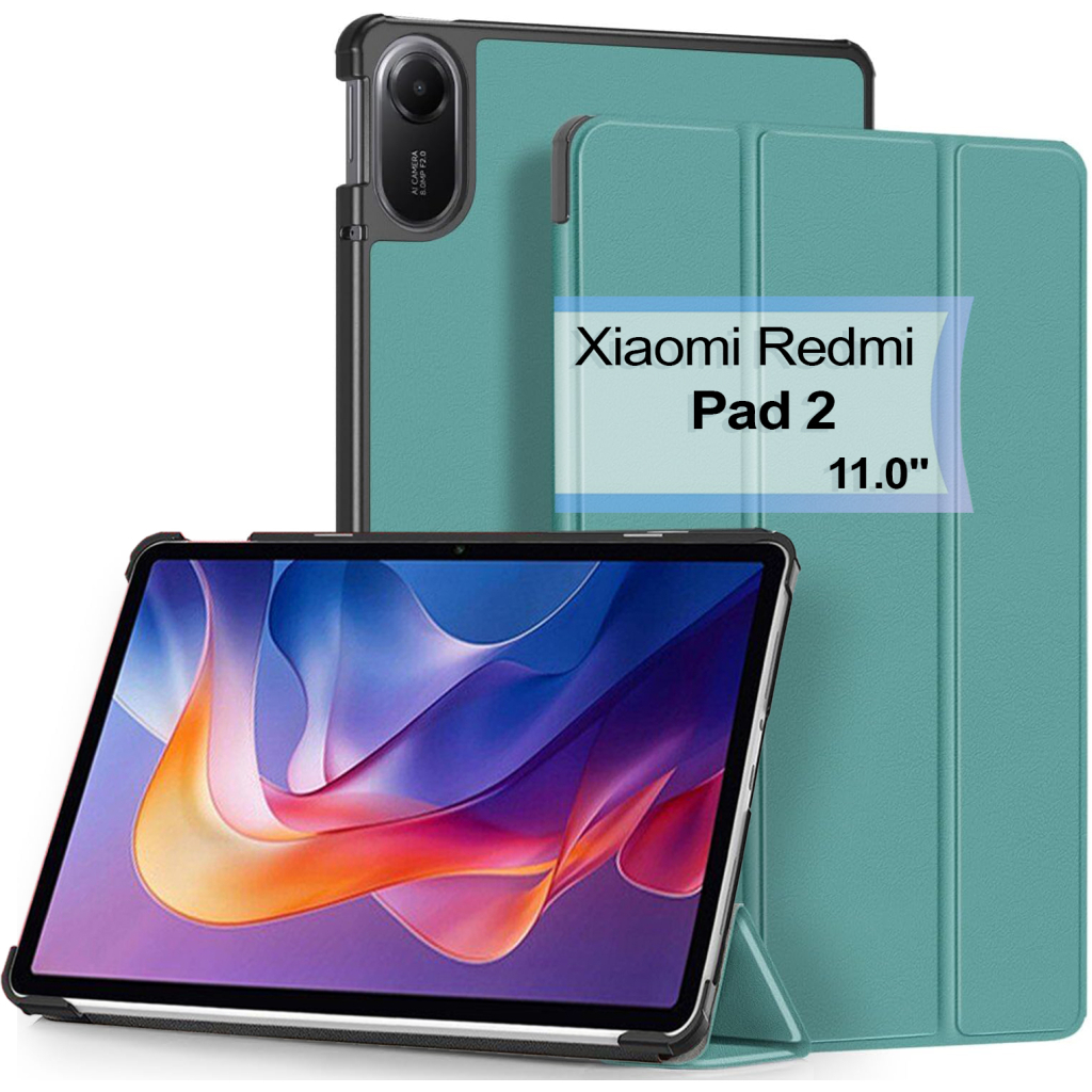 Чохол до планшета BeCover Smart Xiaomi Redmi Pad 2 11.0" Green (713639) - зображення 1