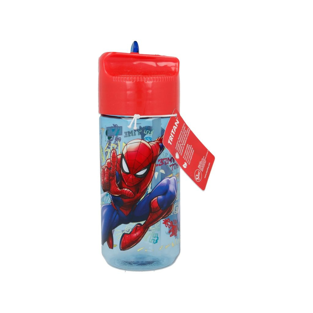 Пляшка для води Stor Spiderman Graffiti, Tritan Hydro Bottle 430 ml (Stor-37936) - зображення 1