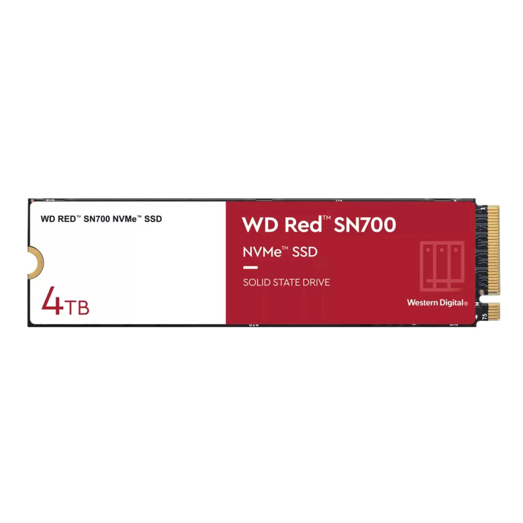 Накопичувач SSD M.2 2280 4TB SN700 RED WD (WDS400T1R0C) - зображення 1