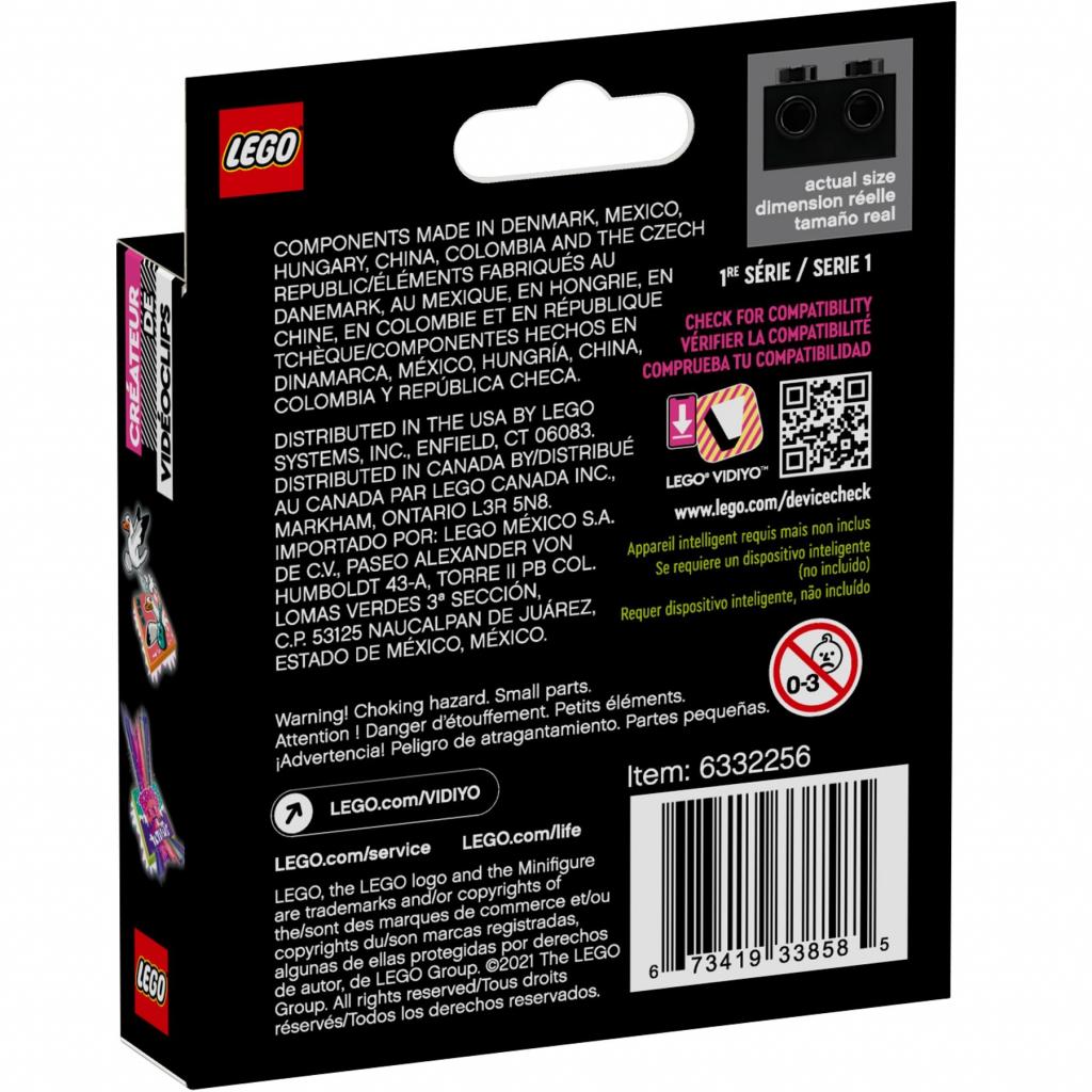 Конструктор LEGO VIDIYO Бендмейти 11 деталей (43101) (396608) - зображення 4