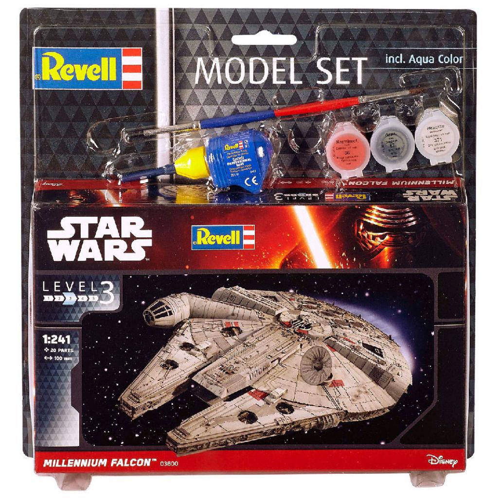 Збірна модель Revell Космічний корабель Тисячолітній Сокіл рівень 3, 1: 241 (RVL-63600) - зображення 1