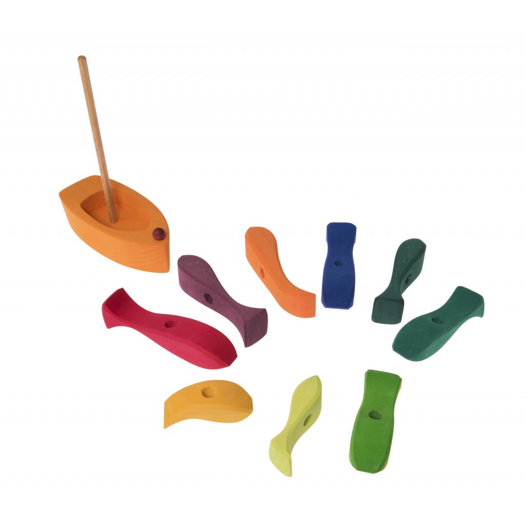 Конструктор Nic дерев'яний Рибки (NIC523200) - зображення 2