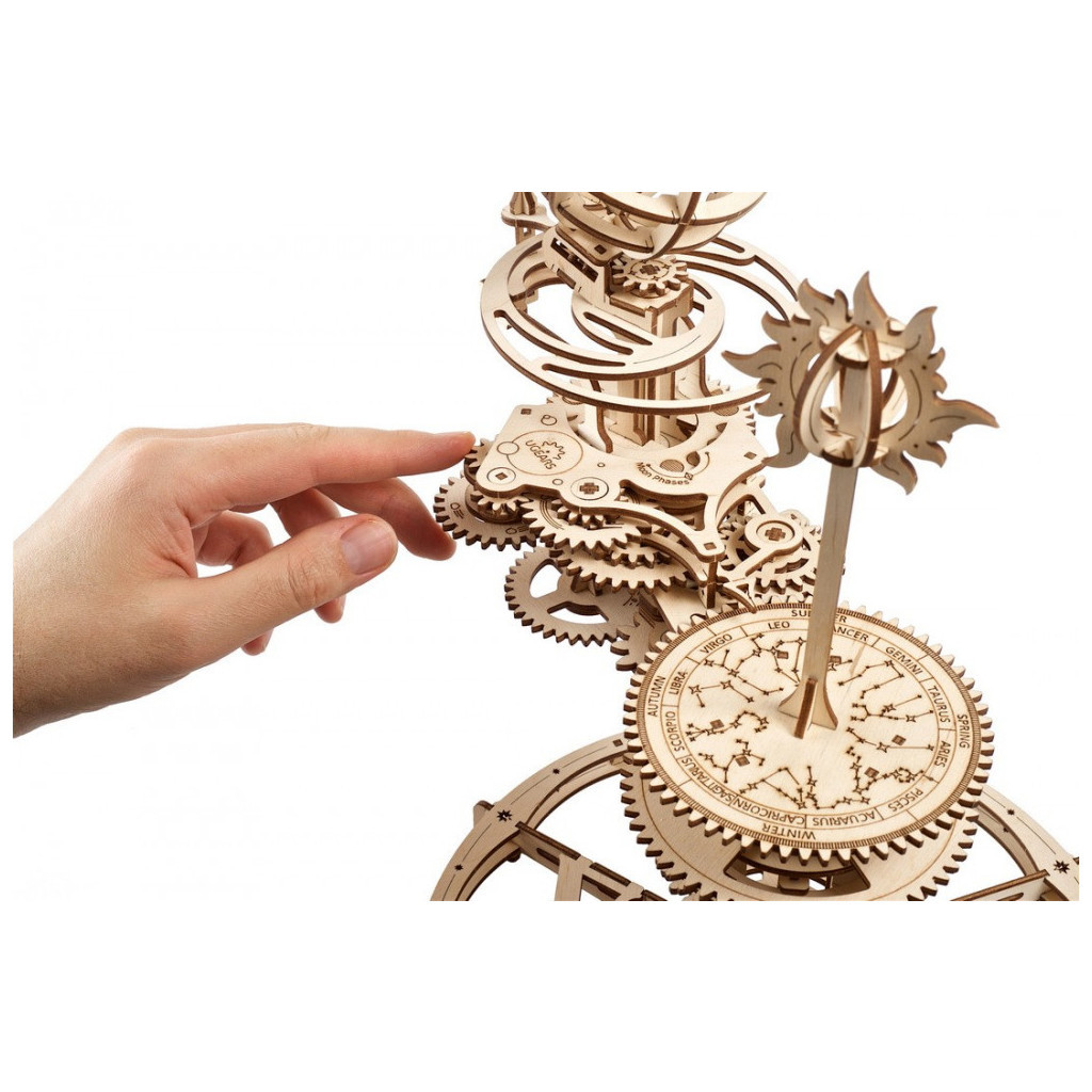 Конструктор Ugears Механічний Телурій (6337392) - зображення 10