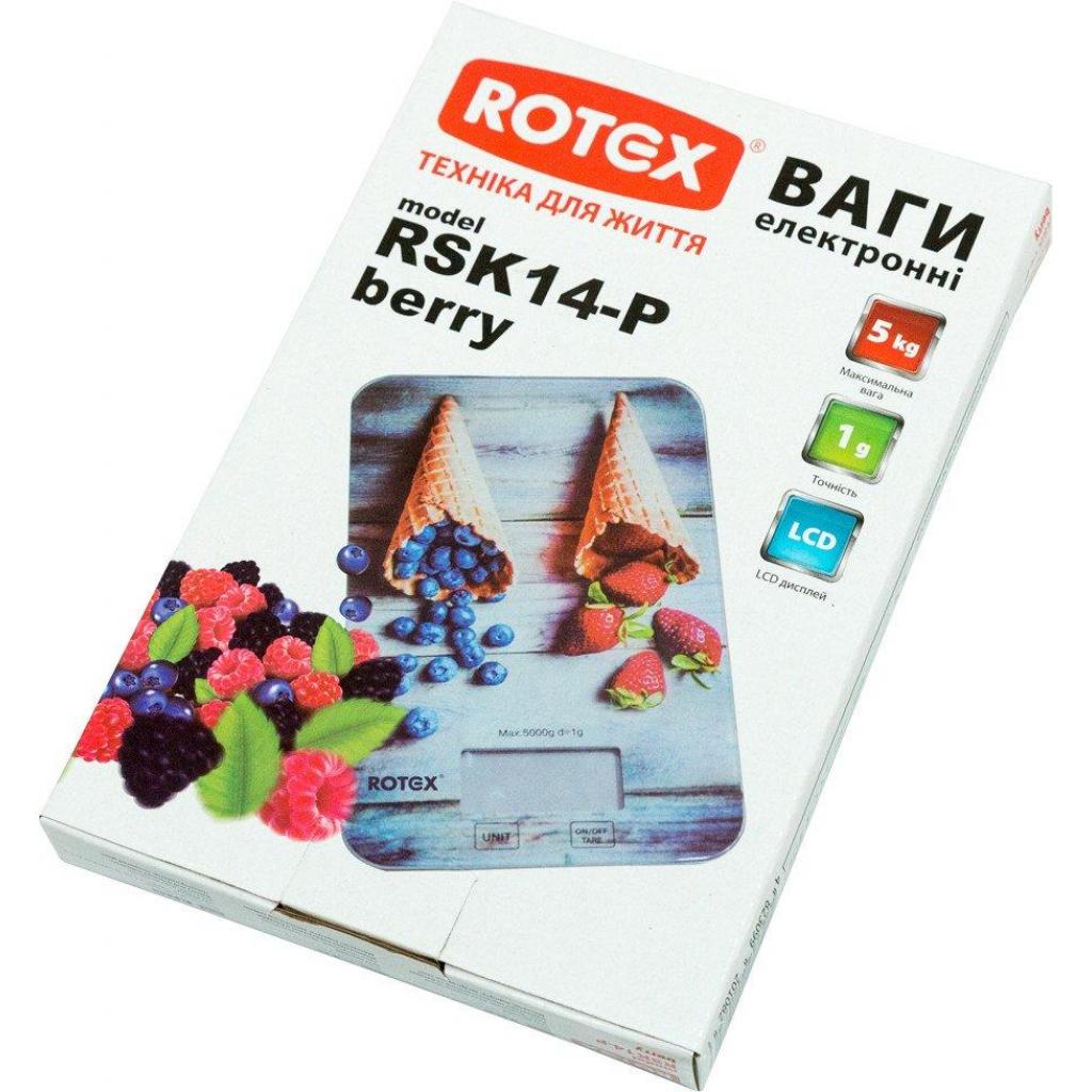 Ваги кухонні Rotex RSK14-P Berry - зображення 2