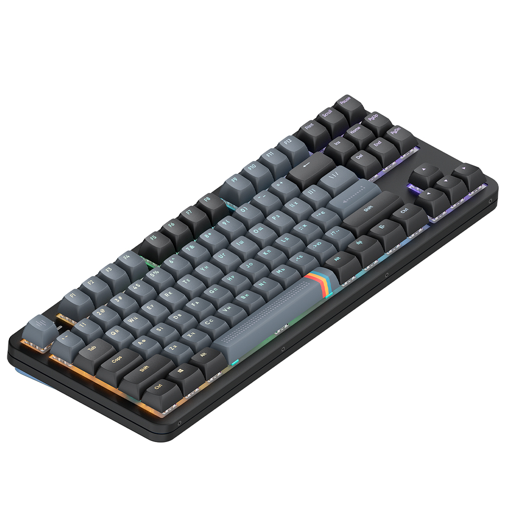 Клавіатура Dark Project ALU87 Midnight ABS RGB Mech G3MS Zircon Black (DPKB_MIDNIGHT_87_ANSI_UA) - зображення 4