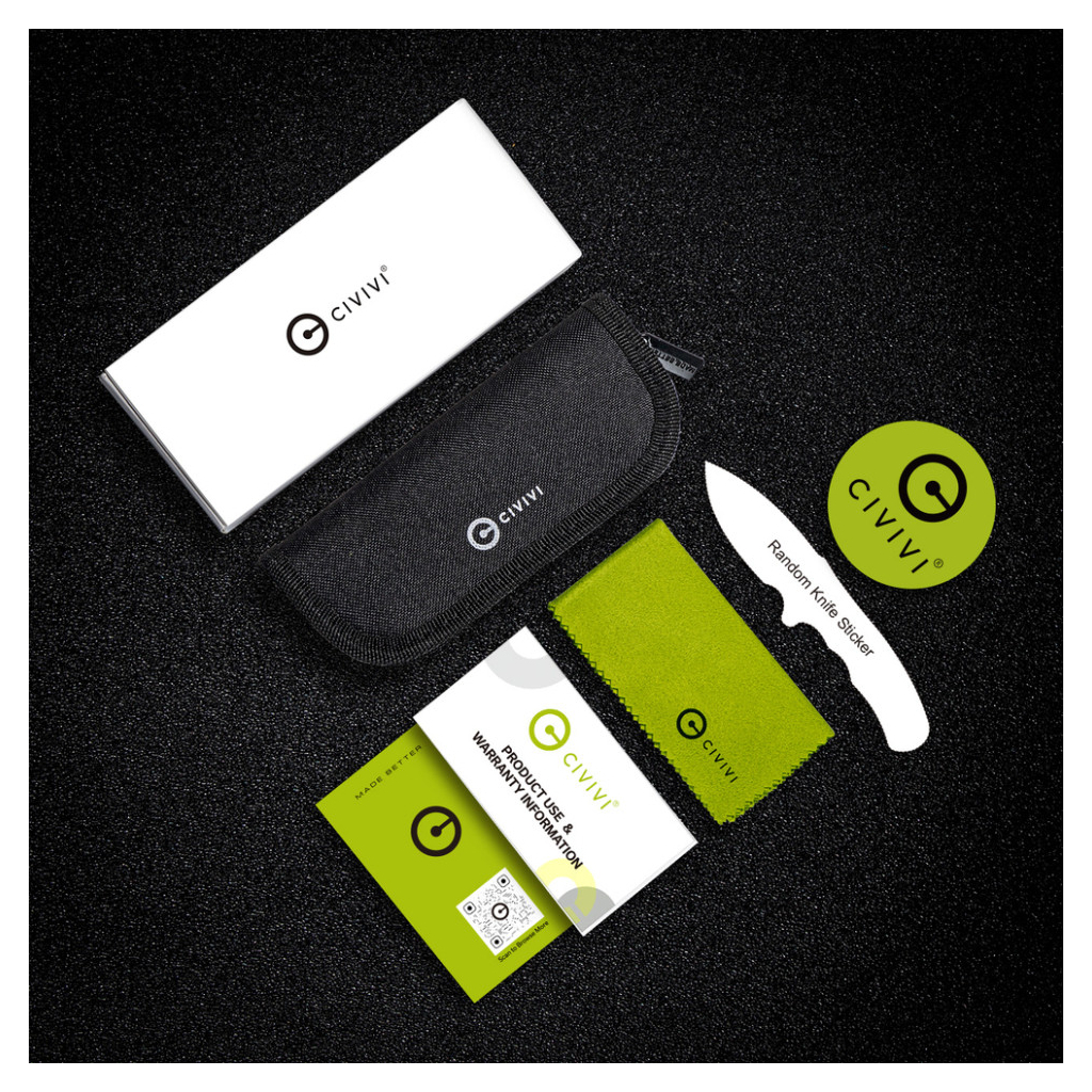 Ніж Civivi Placoid, Wood, Damascus (C23079-DS1) - зображення 12