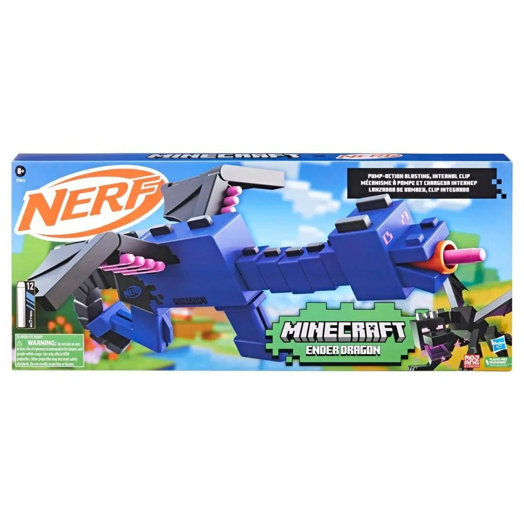 Іграшкова зброя Hasbro Бластер NERF Minecraft Ender dragon (F7912) - зображення 2