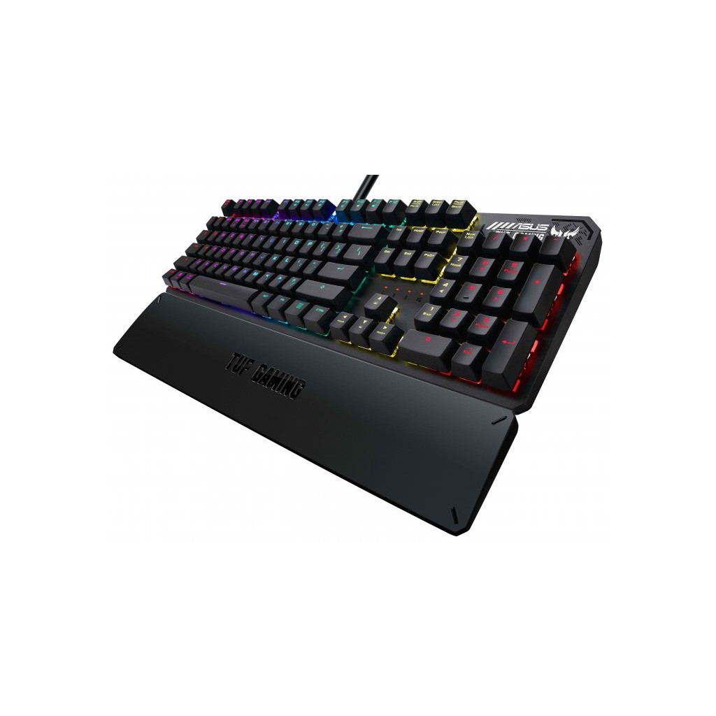 Клавіатура ASUS TUF Gaming K3 Kailh Brown Switches USB UA Black (90MP01Q1-BKMA00) - зображення 4