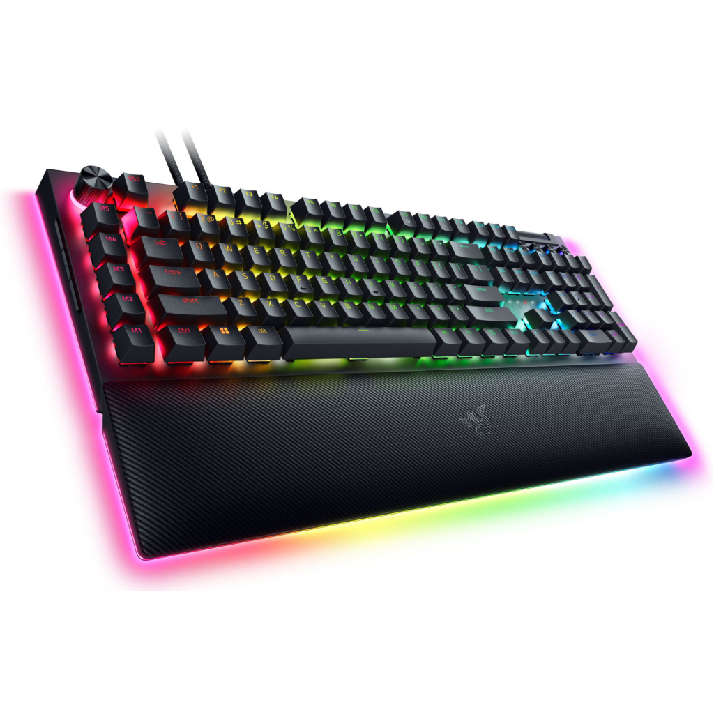 Клавіатура Razer BlackWidow V4 PRO Green Switch USB UA Black (RZ03-04680100-R3M1) - зображення 3