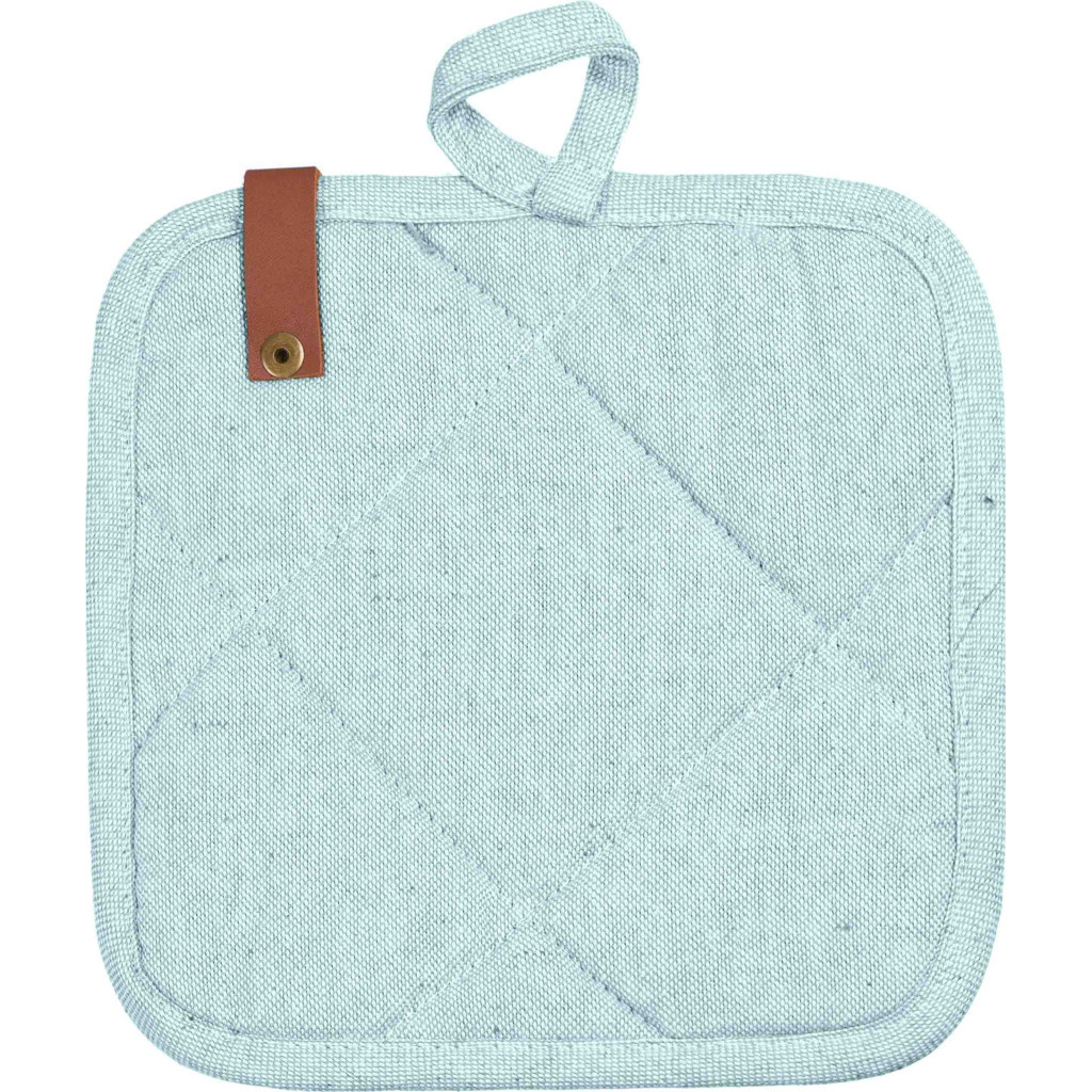 Кухонна прихватка Ardesto Oliver, 20х20 см, 100% бавовна, нап-ч: ватин, бірюза (ART04OT) - изображение 3