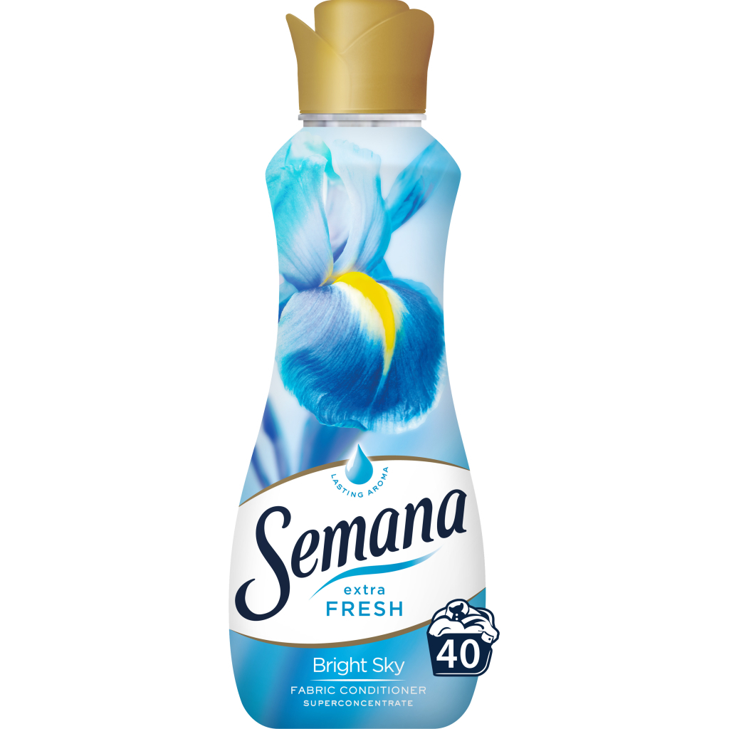 Кондиціонер для білизни Semana Extra Fresh Bright Sky 800 мл (3800024048371) - зображення 1