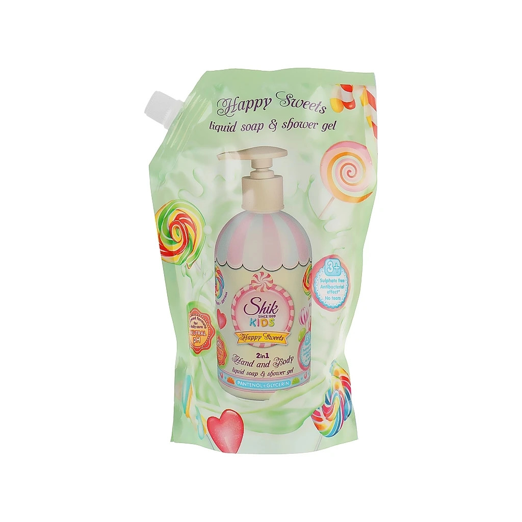 Дитяче мило Shik kids HAPPY SWEETS 500 мл (4823107601781) - зображення 1