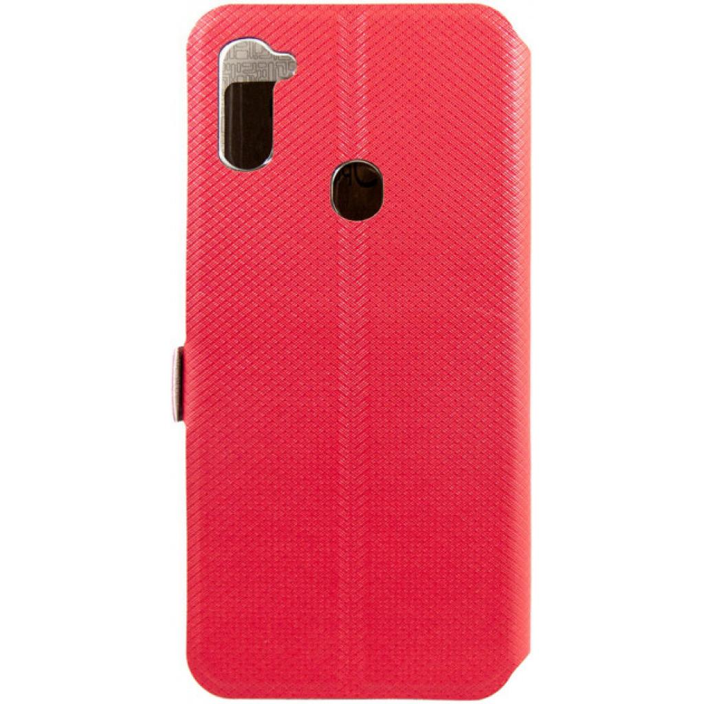 Чохол до мобільного телефона Dengos Flipp-Book Call ID Samsung Galaxy A11, red (DG-SL-BK-257) (DG-SL-BK-257) - зображення 2
