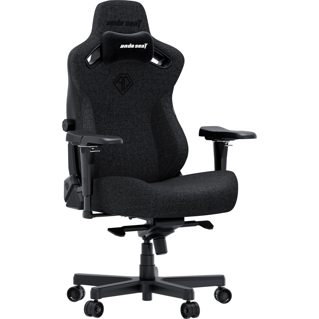 Крісло ігрове Anda Seat Kaiser 3 Pro Fabric Size XL Dark Gray (AD12YDC-XL-01-GB-PV/F-G01) - зображення 1