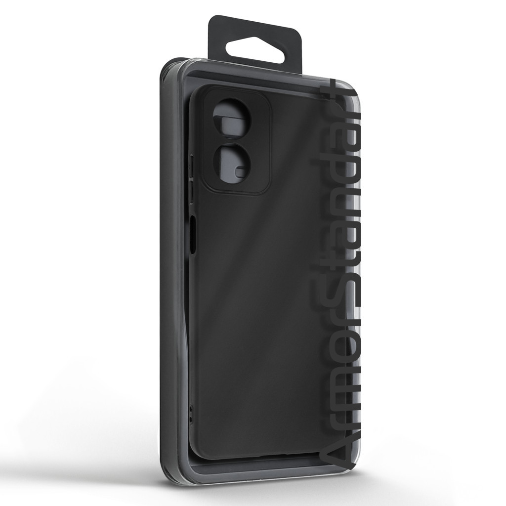 Чохол до мобільного телефона Armorstandart Matte Slim Fit Motorola G04 Camera cover Black (ARM73881) - зображення 5
