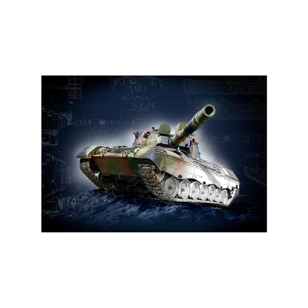 Збірна модель Revell Танк Leopard 1 A1A1-A1A4 рівень 5 масштаб 1:35 (RVL-05656) - зображення 10