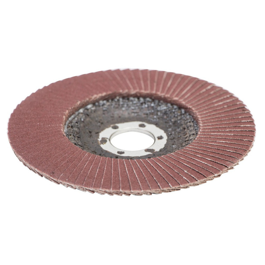 Круг зачистний Sigma пелюстковий торцевий Т27 (прямий) 125мм P180 (9172161) - зображення 3