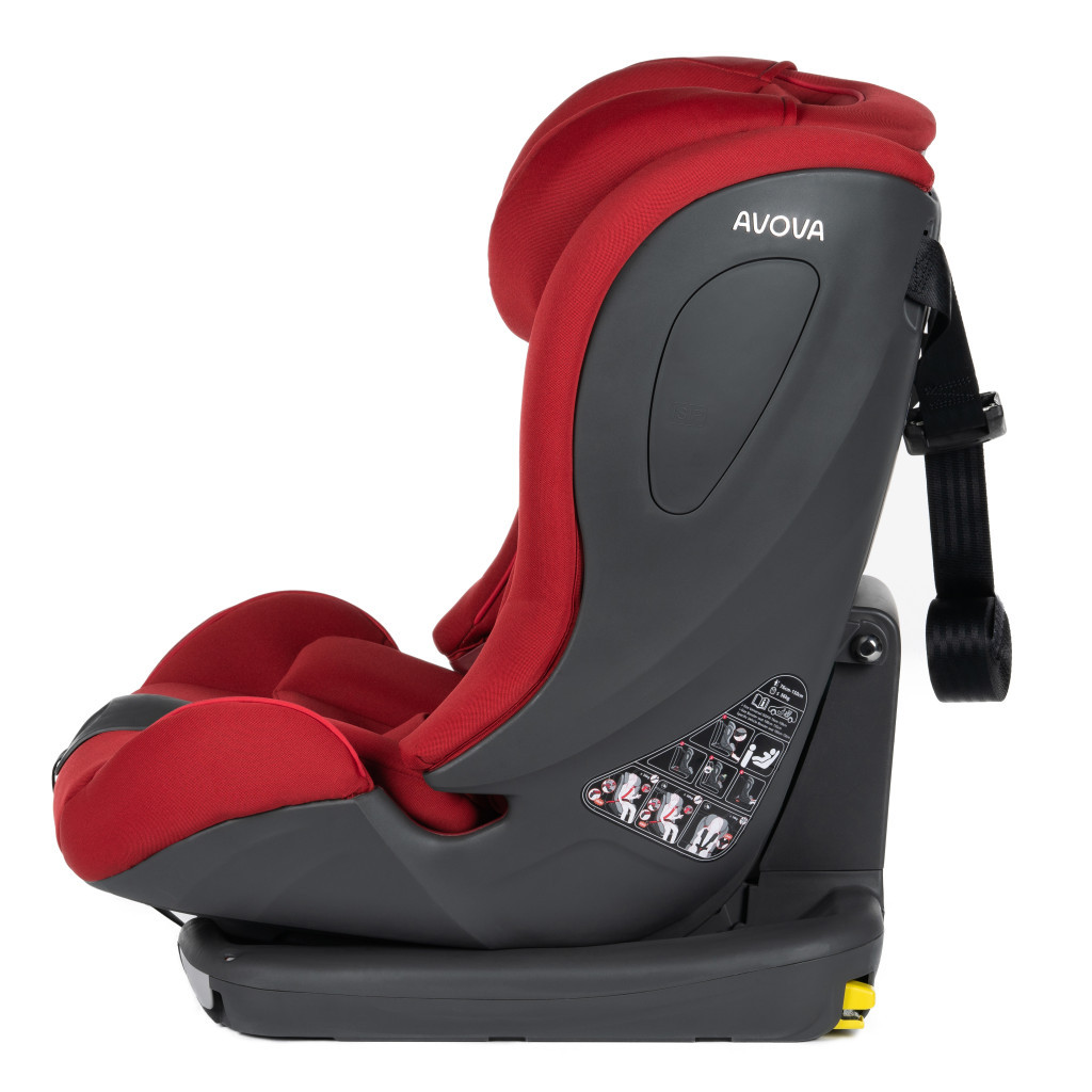 Автокрісло Avova Star Fix i-Size 15-36 кг Maple Red (4260621461031) - изображение 11