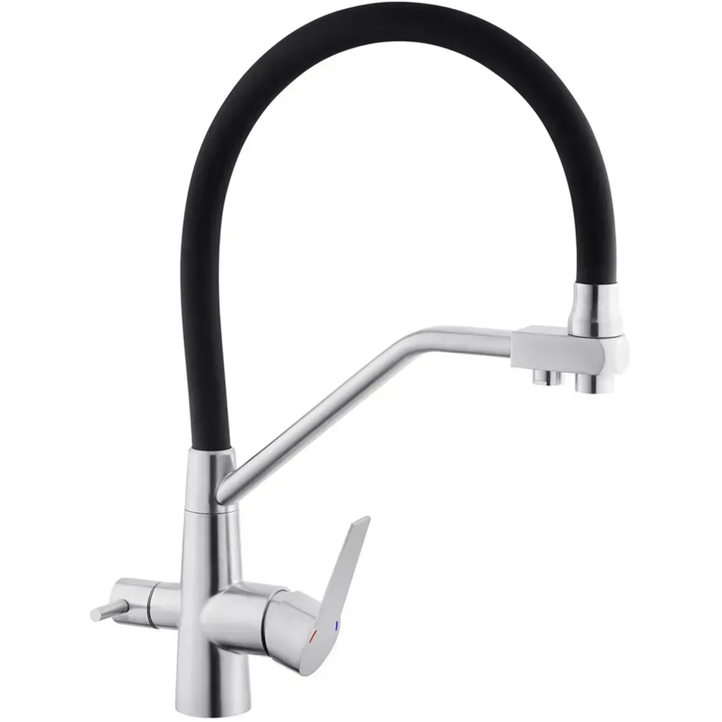 Змішувач Kroner Klassisch-ESG03817BLK (CV027936) - зображення 3