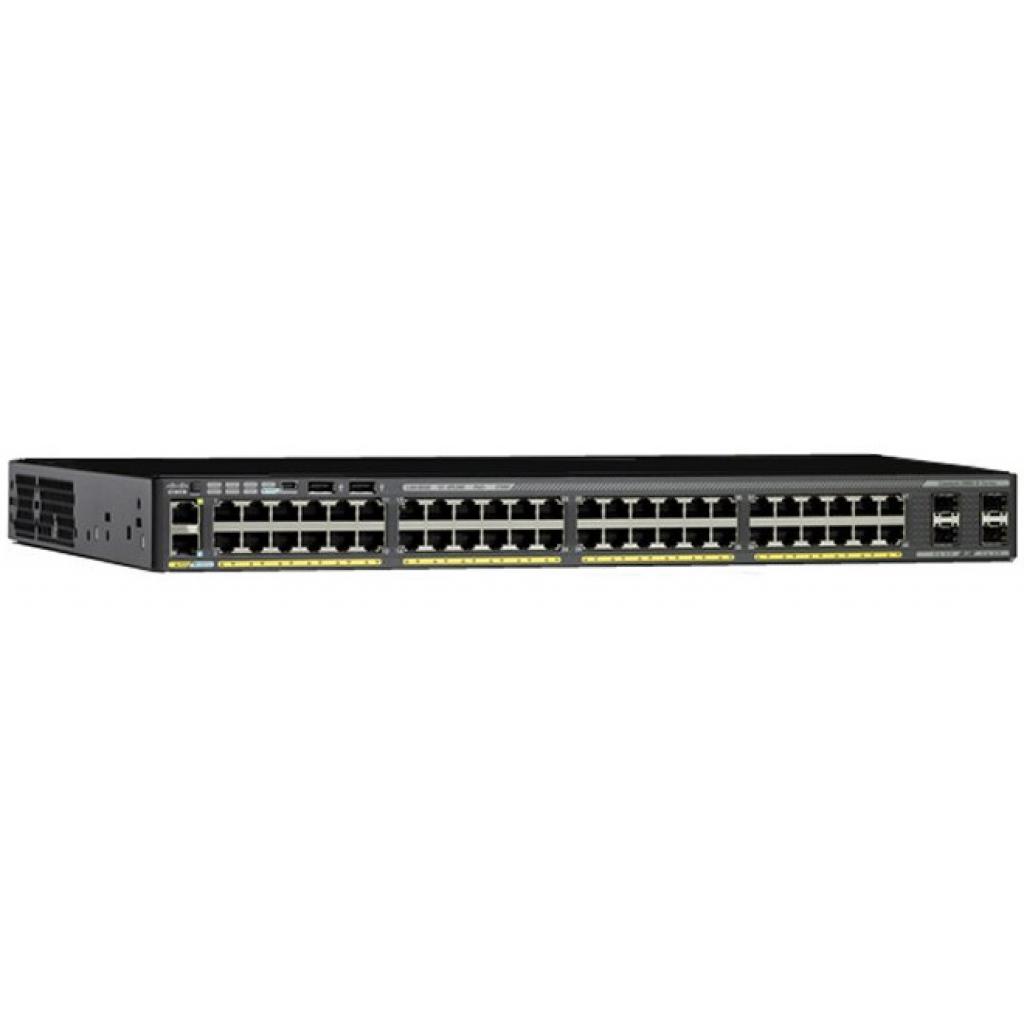 Комутатор мережевий Cisco WS-C2960X48LPSL-RF - зображення 1