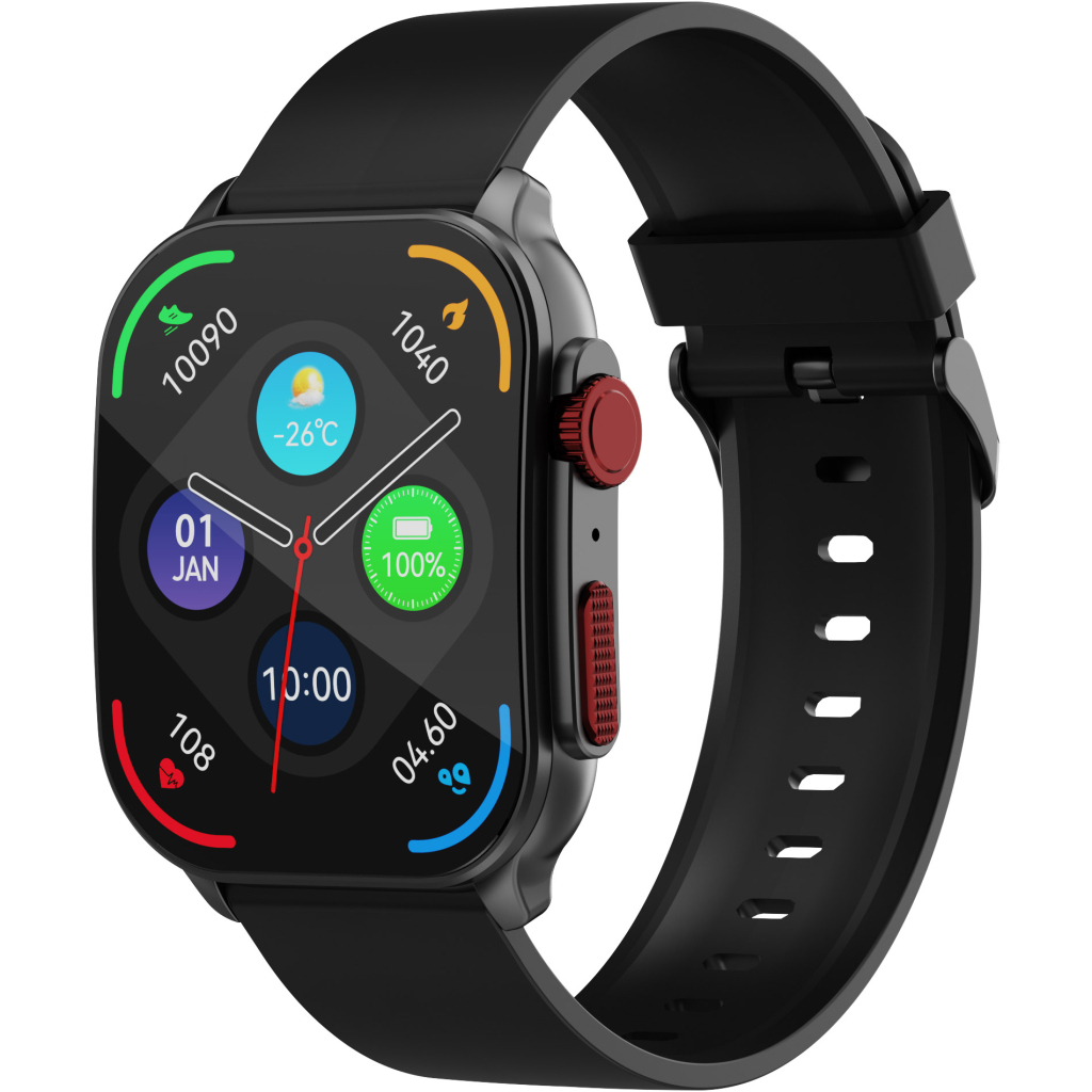 Смарт-годинник iMiki Frame 2 Black (ESW-Frame 2-B) - зображення 1