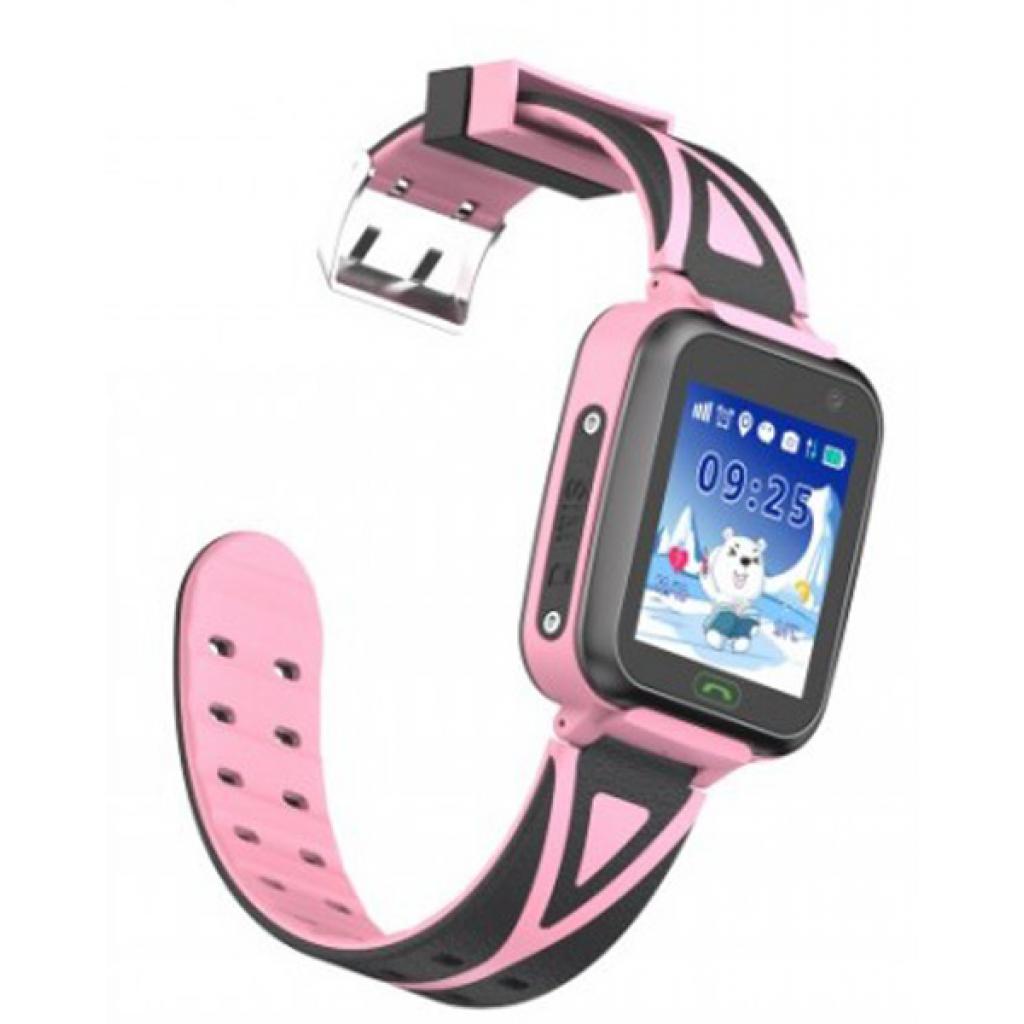 Смарт годинник-телефон GoGPS К07 Pink дитячий з GPS (K07PK) - зображення 4