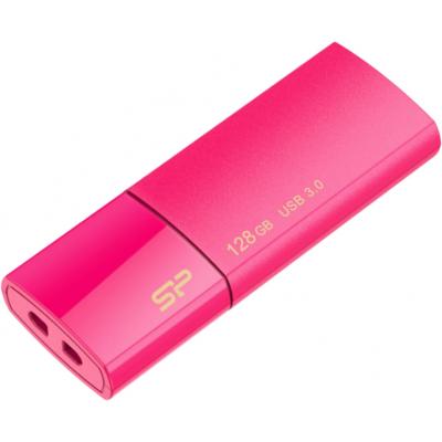 USB флеш накопичувач Silicon Power 128GB Blaze B05 Pink USB 3.0 (SP128GBUF3B05V1H) - зображення 3