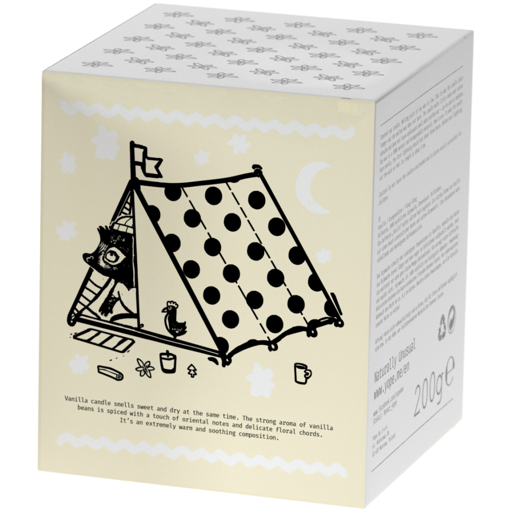 Ароматична свічка Yope Vanilla Soy Candle 200 г (5900168901087) - зображення 2