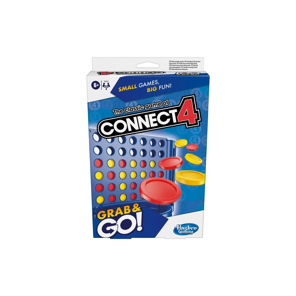 Настільна гра Hasbro дорожня Збери 4 (F8253) - зображення 6