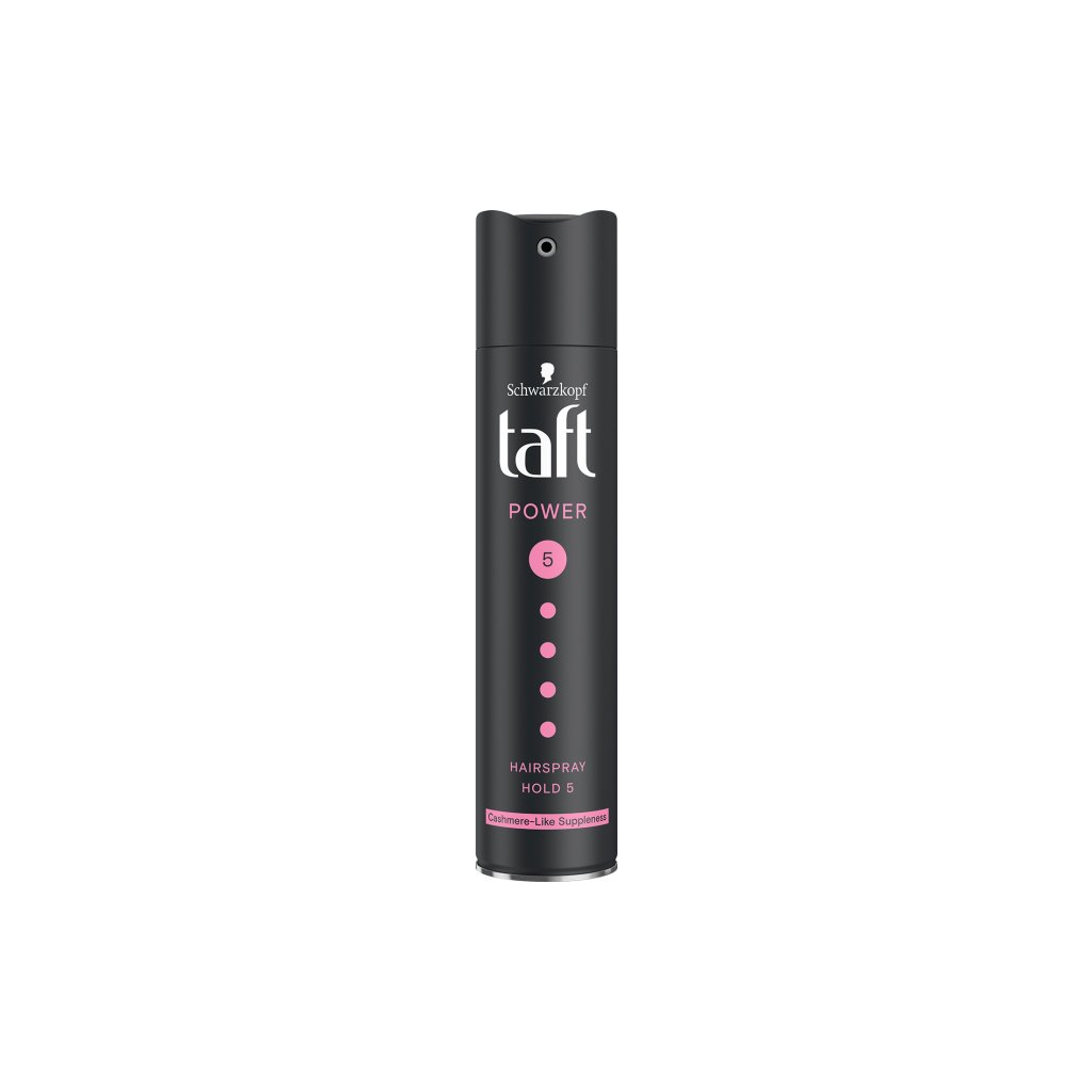 Лак для волосся Taft Power Ніжність кашеміру Мегафіксація 5 250 мл (9000100477505) - изображение 1