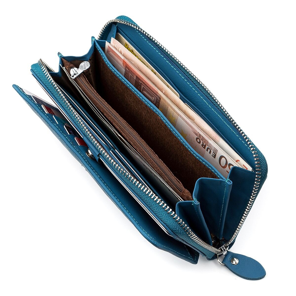 Гаманець Boston Блакитний (18479) - зображення 7