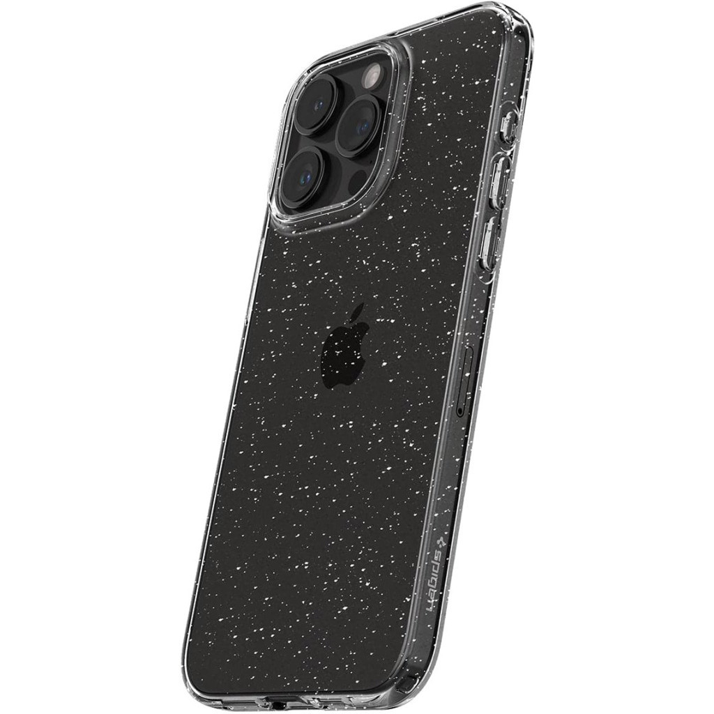 Чохол до мобільного телефона Spigen Apple iPhone 15 Pro Liquid Crystal Glitter Crystal Quartz (ACS06701) - зображення 6