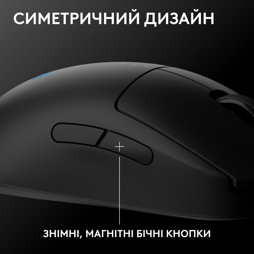 Мишка Logitech G Pro 2 Lightspeed Wireless Black (910-007295) - зображення 2