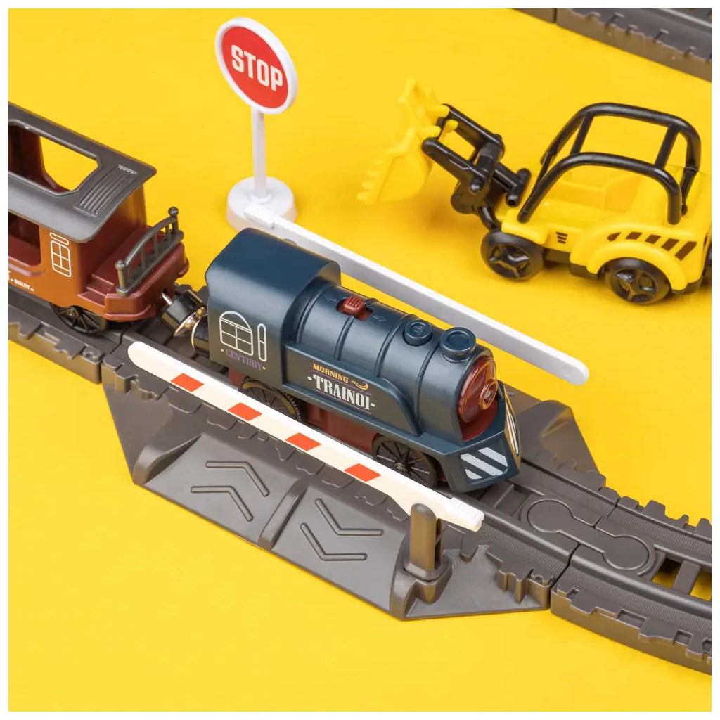 Залізниця Otamanko Мандрівний Експрес електрична залізниця 76 деталей (AU7882) - зображення 2