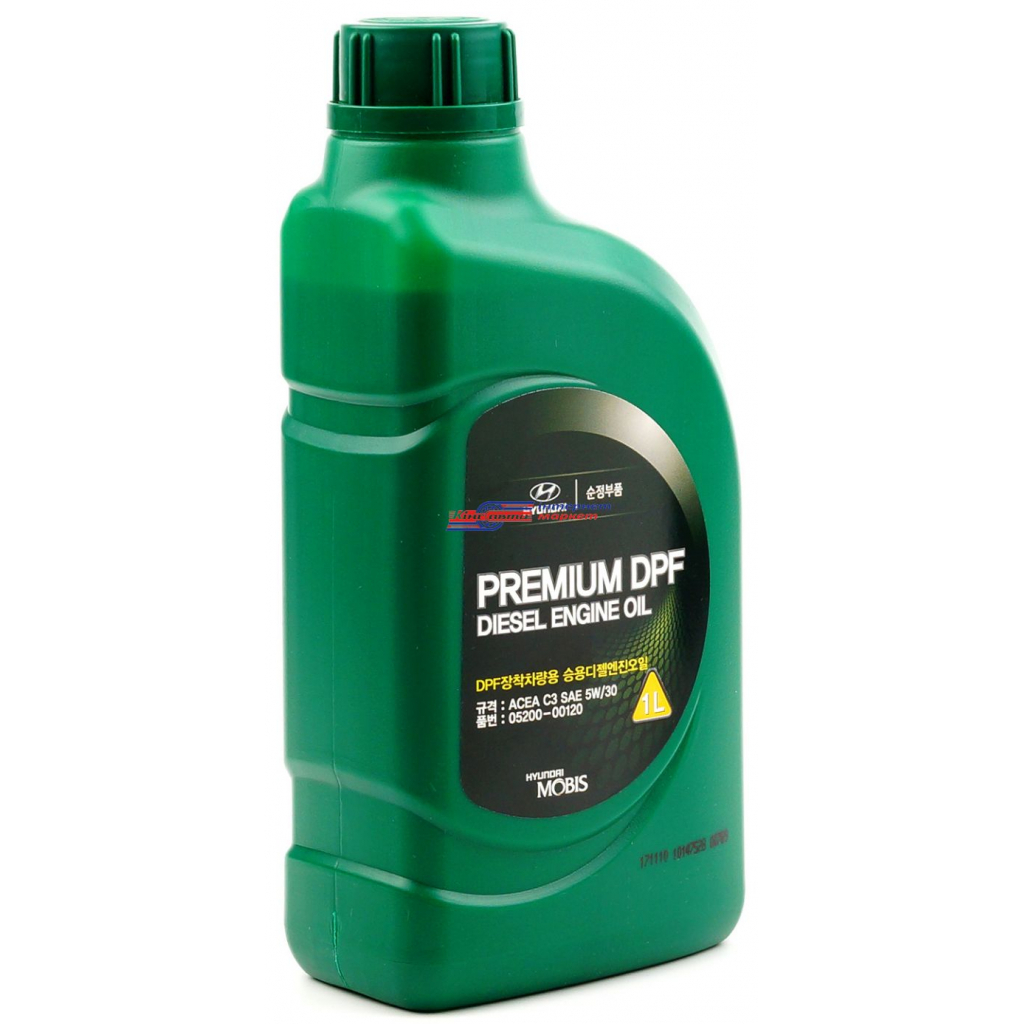 Моторна олива Hyundai Premium DPF Diesel 5w30 1л (0520000120) - зображення 3