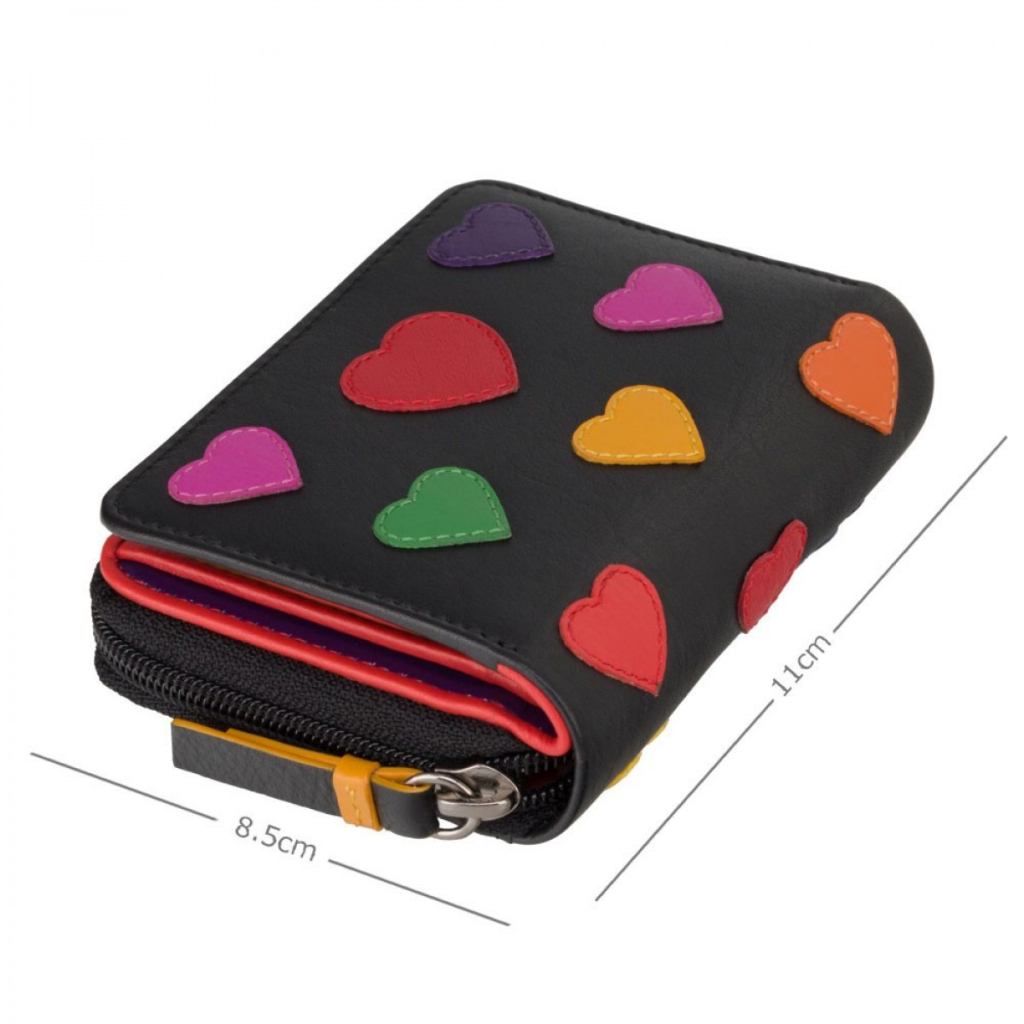 Гаманець Visconti LV6 Desire Black/Multi Love (LV6 BK MULTI) - зображення 3