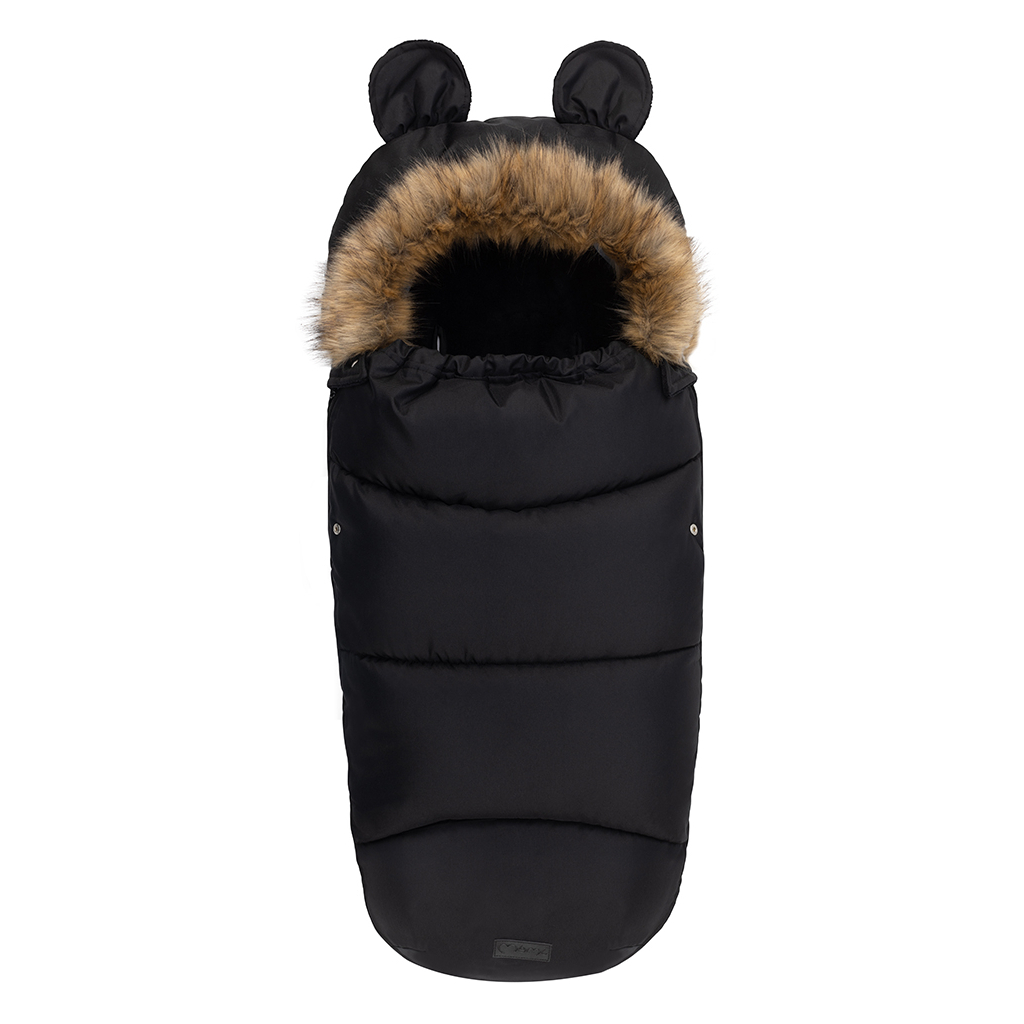 Зимовий конверт MoMi Sleeping bag black (AKCE00032) - зображення 1