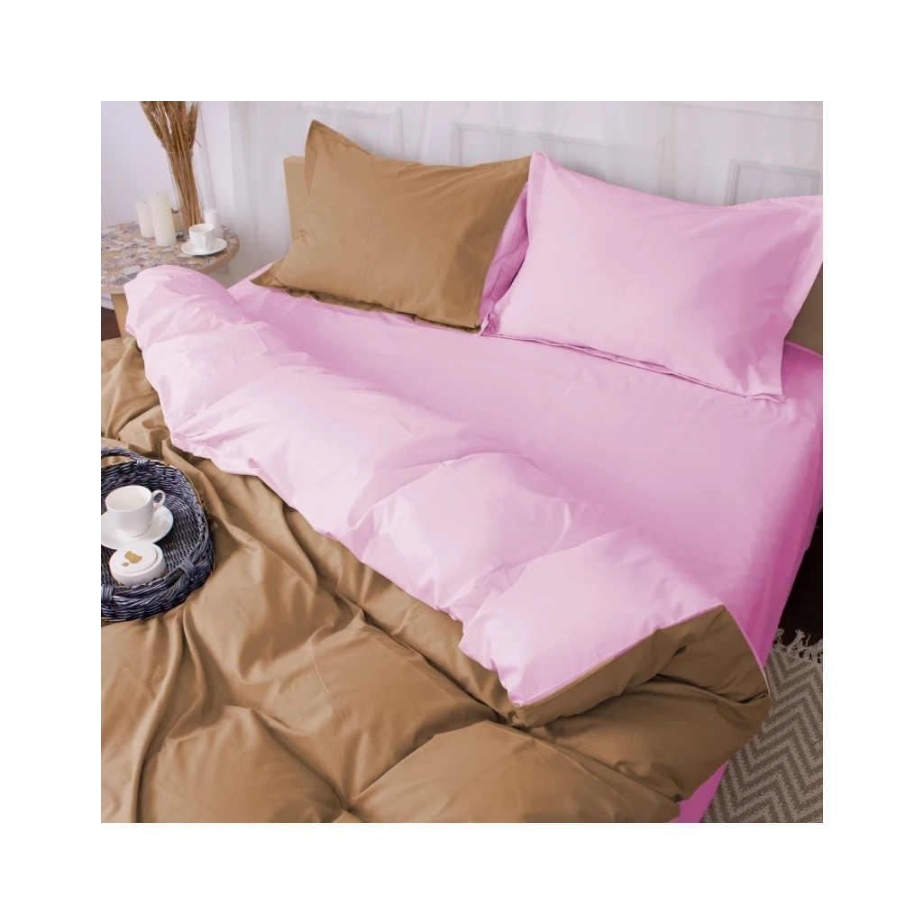 Постільна білизна MirSon Poplin Line 018 + 015 Huskar 110x140 (2200006277712) - зображення 2