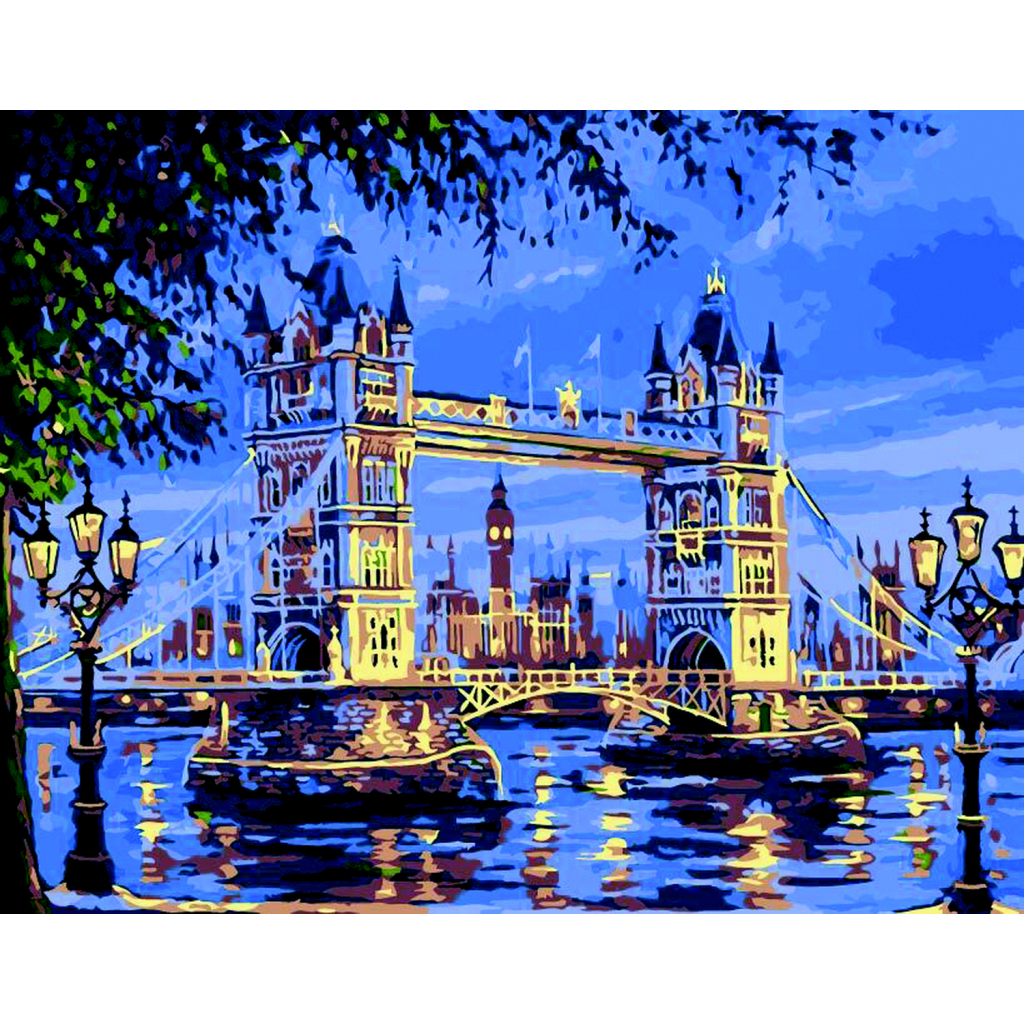 Картина по номерам ZiBi Тауерський міст 40*50 см ART Line (ZB.64187) - зображення 1