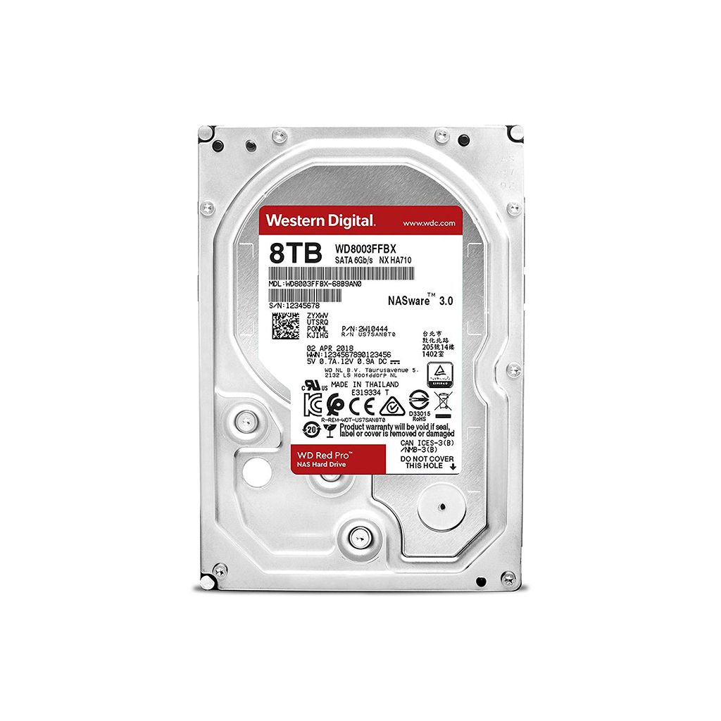 Жорсткий диск 3.5" 8TB WD (WD8003FFBX_) - зображення 1