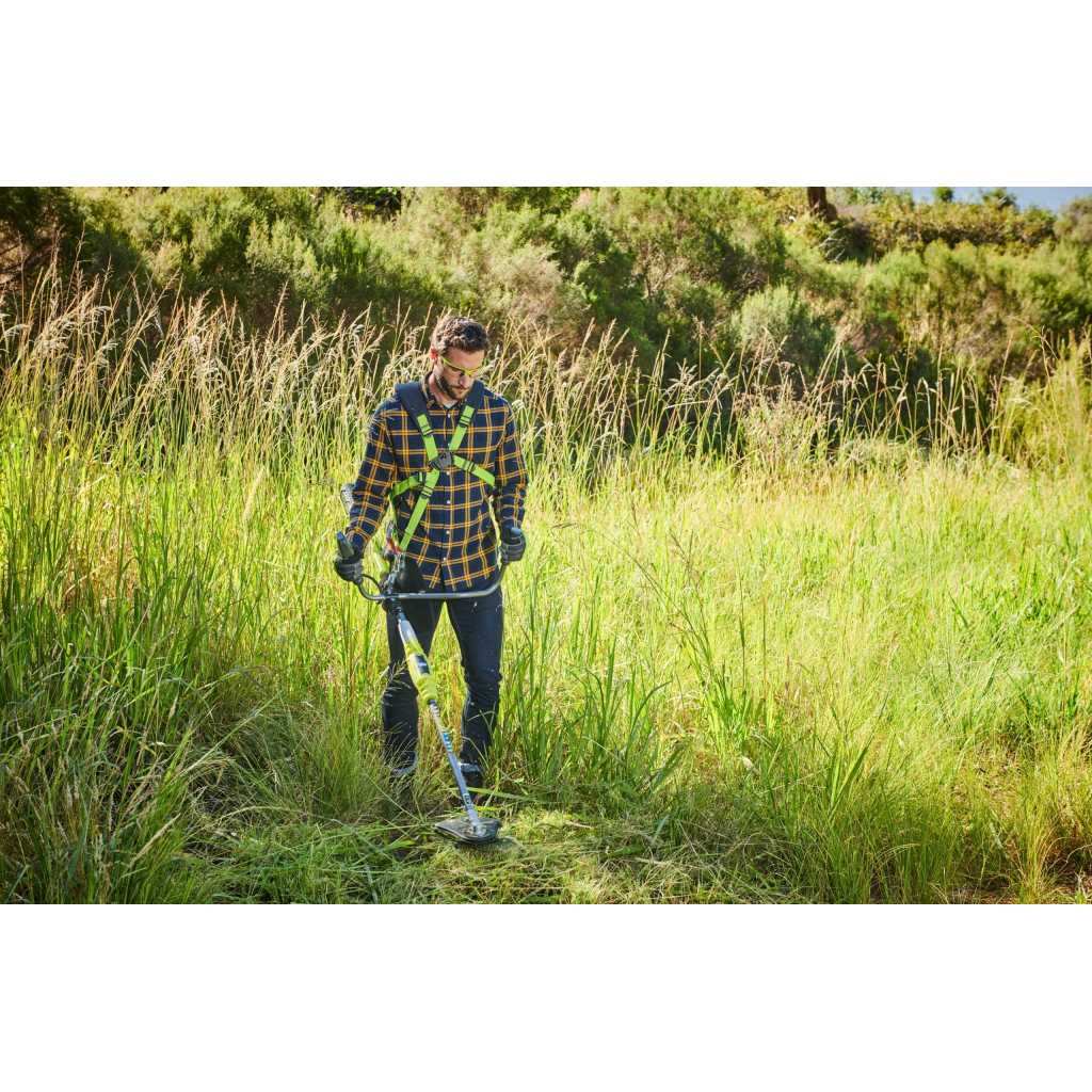 Тример садовий Ryobi Max Power RBC36X26BG2-0 36V, 26см, ніж/ліска 30см, ергоремені Vertebrae 3.7кг (без АКБ та ЗП) (5133006434) - зображення 3