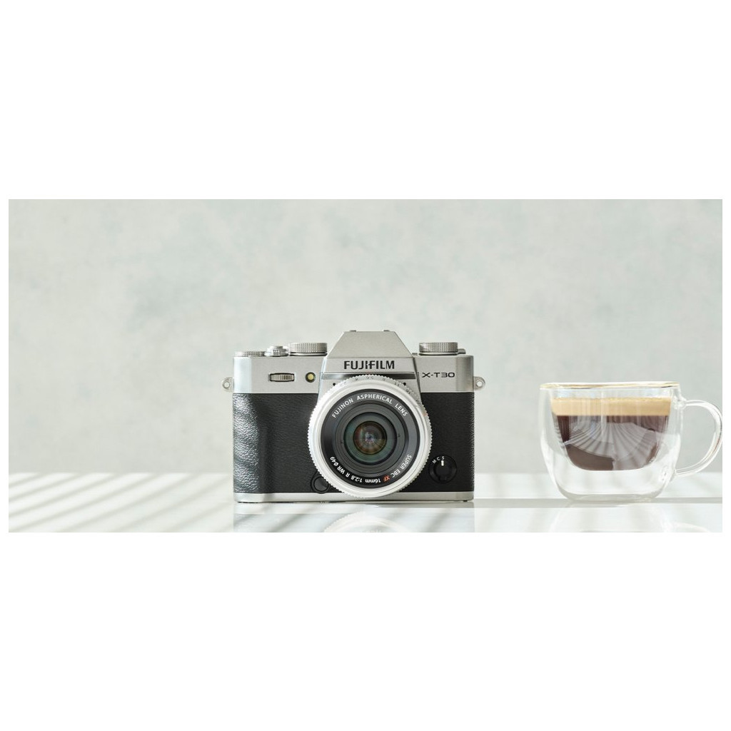 Цифровий фотоапарат Fujifilm X-T30 II + XF 18-55mm F2.8-4.0 Kit Silver (16759706) - зображення 2
