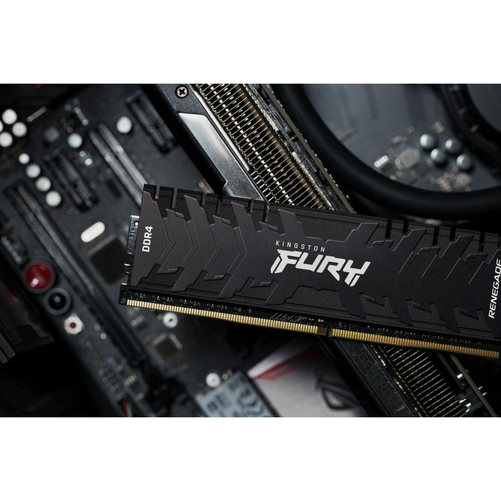 Модуль пам'яті для комп'ютера DDR4 16GB (2x8GB) 3600 MHz Fury Renegade Black Kingston Fury (ex.HyperX) (KF436C16RBK2/16) - зображення 10